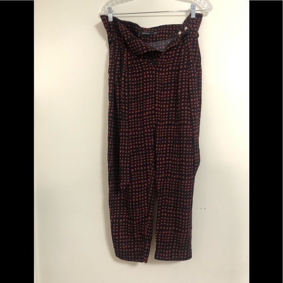 Arc & Co High-Waisted Paperbag Pant size small - Picture 10 of 15